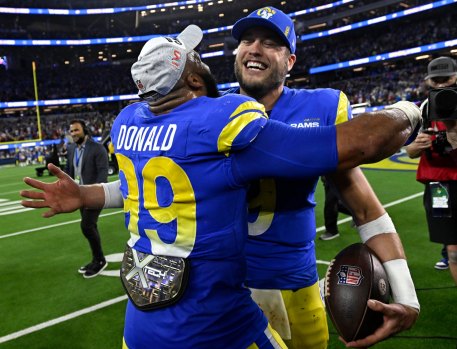 Aaron Donald och Matthew Stafford behandlades annorlunda efter att Los Angeles Rams vann